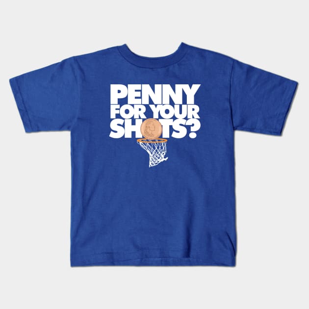 Memphis Tigers Penny For Your Shots Kids T-Shirt by APsTees